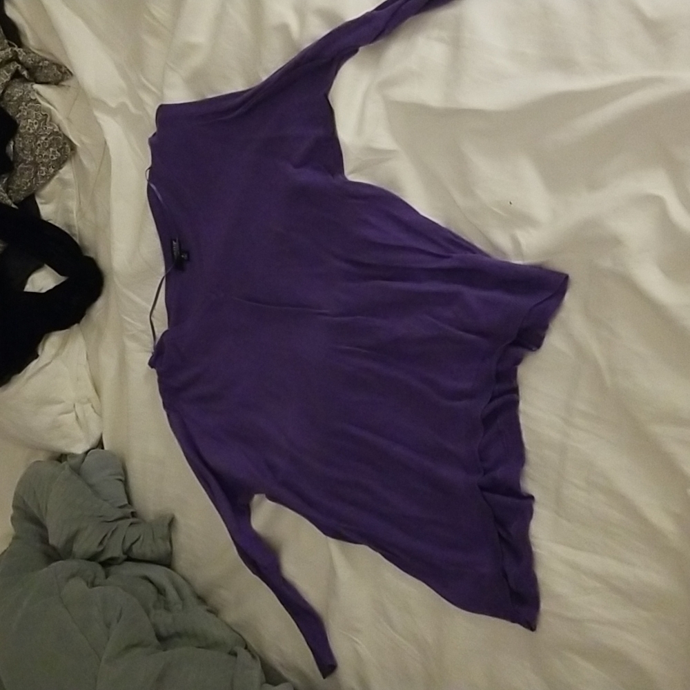 ANA Purple sweater
